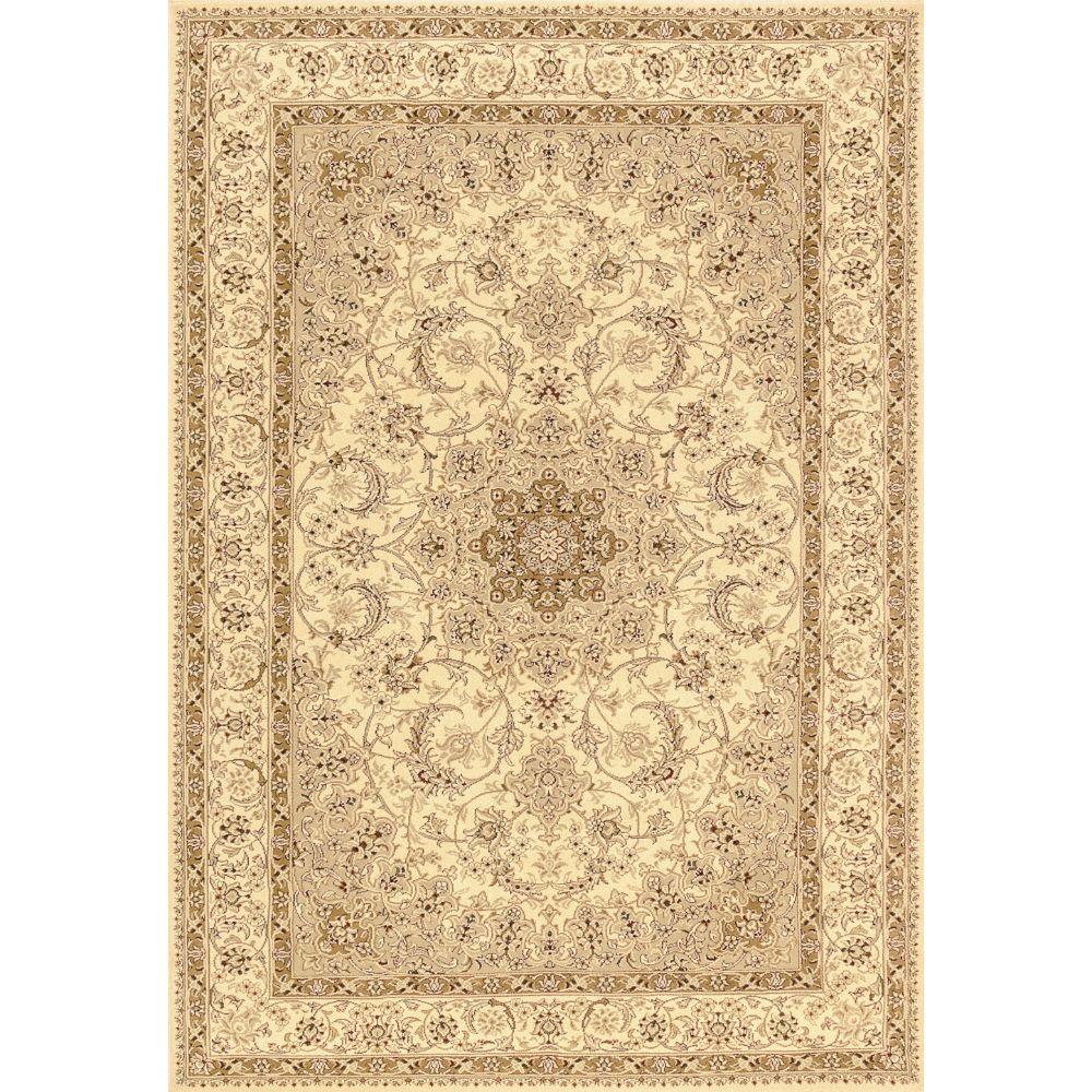 Dynamic Rugs 58000-100 Legacy 5.3 Ft. X 7.7 Ft. Rectangle Rug in Ivory